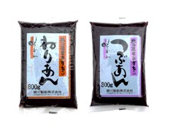 国産小豆使用 細川の ねりあん6個 つぶあん1個 1kg詰